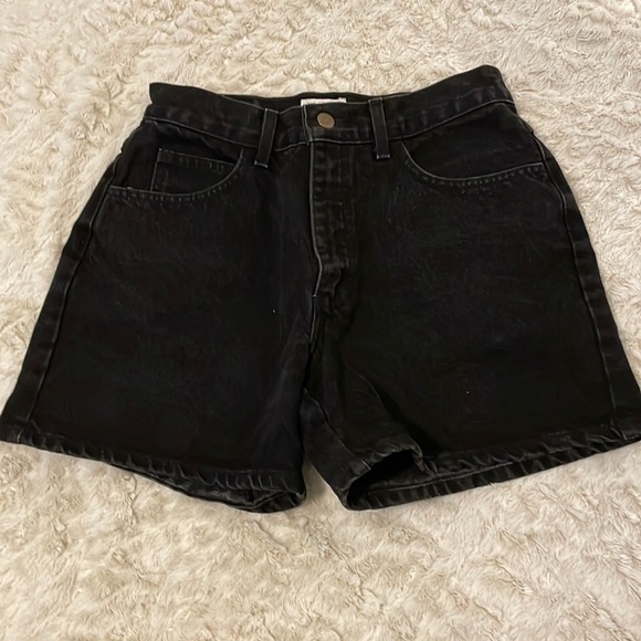 Shorts Vintage Black Pair Of Shorts Fit Like A 427 Poshmark